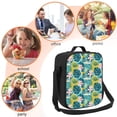 thumbnail image 5 of Picia Tropical Floral Lunch box Lunch bag for men women Large capacity Lunchbox Reusable Lunch bags Insulated Lunch bag Lunch box cooler, 5 of 9