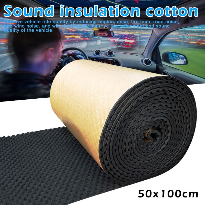 20MM Car Auto Sound Deadener Pad Noise Insulation Acoustic Foam Subwoofer Mat 