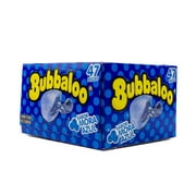 Bubbaloo's An All Time Mouthwatering-Favorite Chewing Bubblegum (Blueberry- Mora Azul) (47 pcs)