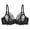 A1_Black, variant on Women's Eyelash Lace Balconette Bra Plus Size Floral Lace Mesh Full Coverage Underwire Minimizer Bra Unlined Push Up Bralettes Non Padded Breathable Lightweight Supportive Underwear Beige 85B