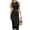 Black, variant on Arach&Cloz Women's Non See Through 2 Piece Sets Summer Tank Top and Midi Skirt Knit Outfits