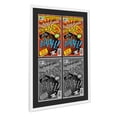 thumbnail image 2 of White Comic Book Frame with Black Mat - 4 Openingss to Display 4 7.25"x10.5" Bronze Age Comic, 2 of 8