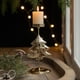 thumbnail image 2 of Candelabros de metal para velas votivas navideñas, adornos para mesas navideñas, candelabros con forma de copo de nieve, candelabros para el hogar, bodas, fiestas, decoración de mesas, 2 of 5