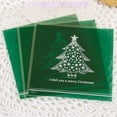 thumbnail image 3 of fastboy 100pcs Christmas Tree Snowman Santa Claus Plastic Bag Snacks Biscuits Cookie Party Wedding Gift Packaging Pouch, 3 of 8