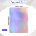 thumbnail image 6 of 50PCS 11.4 x 8.4 Toner Reactive Foil Transfer Sheets Brown Metallic Hot Foil Paper Cardstock Mirror Decorative Paper for Laser Printer Scrapbooking Embossing Heat Transfer DIY Crafting, 6 of 8