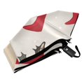 thumbnail image 6 of FORMRS Travel Umbrella Folding Auto Open Close Windproof Rain UV Protection, Winter Geese, 6 of 8