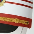 thumbnail image 4 of Aislor Marching Band Hat for Kids Drum Major Hat with Gold TrimToy Soldier Costume Accessories, 4 of 7