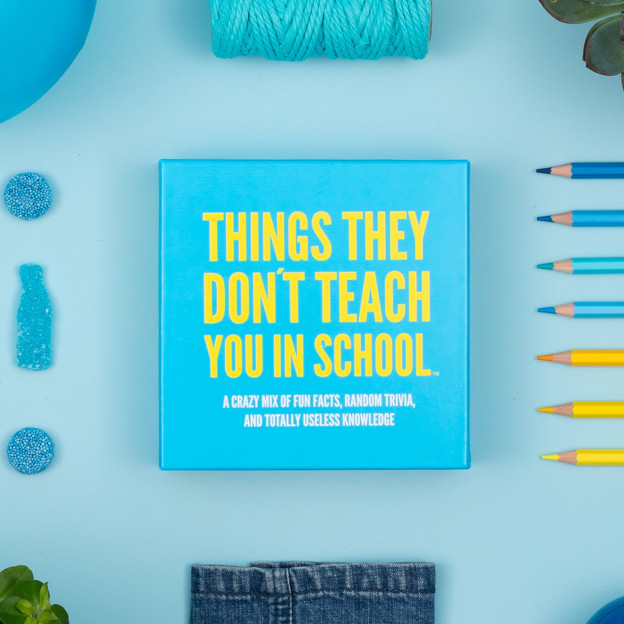 Things They Don't Teach You in School A Party Trivia Game by Hygge Games