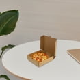 thumbnail image 4 of QUMIIRITY 10 Pcs Boîtes à Emporter Kraft Boîte à Pizza Vide Marron pour Restaurants, 4 of 5