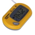 thumbnail image 4 of LCD Digital Aquarium Thermometer Convenient Large Clear Screen Adjustable Fish Tank ThermometerYellow, 4 of 5