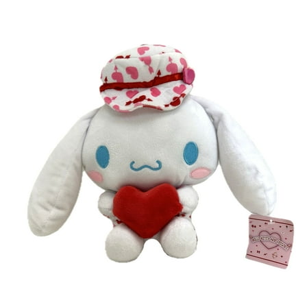 Cinnamon Roll 8.5" CINN. HOLDING HEART PLUSH