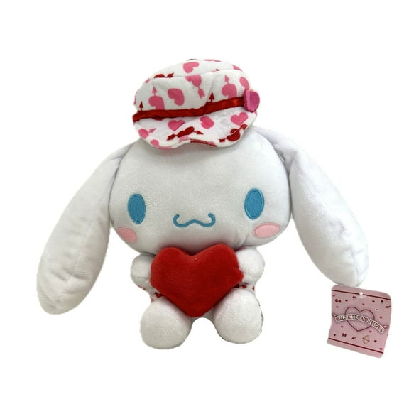 Cinnamon Roll 8.5" CINN. HOLDING HEART PLUSH