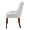 thumbnail image 3 of New Pacific Direct Charlotte 19.5" Fabric Dining Side Chair in Beige (Set of 2), 3 of 8