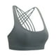 thumbnail image 1 of Sonducket Sujetadores deportivos Entrenamientos Material elástico de primera calidad Sujetador deportivo Ejercicio de ductilidad Deporte Prop Ropa interior gris claro XL, 1 of 6