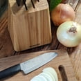 thumbnail image 3 of Kyocera Advanced Ceramic Revolution Series 5-1/2-inch Santoku Knife, Black Blade, 3 of 6