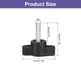 thumbnail image 2 of 8Pack Metric Carbon Steel Clamping Screw Knob T Shaped Thumb Screws M4 x 16mm, 2 of 5