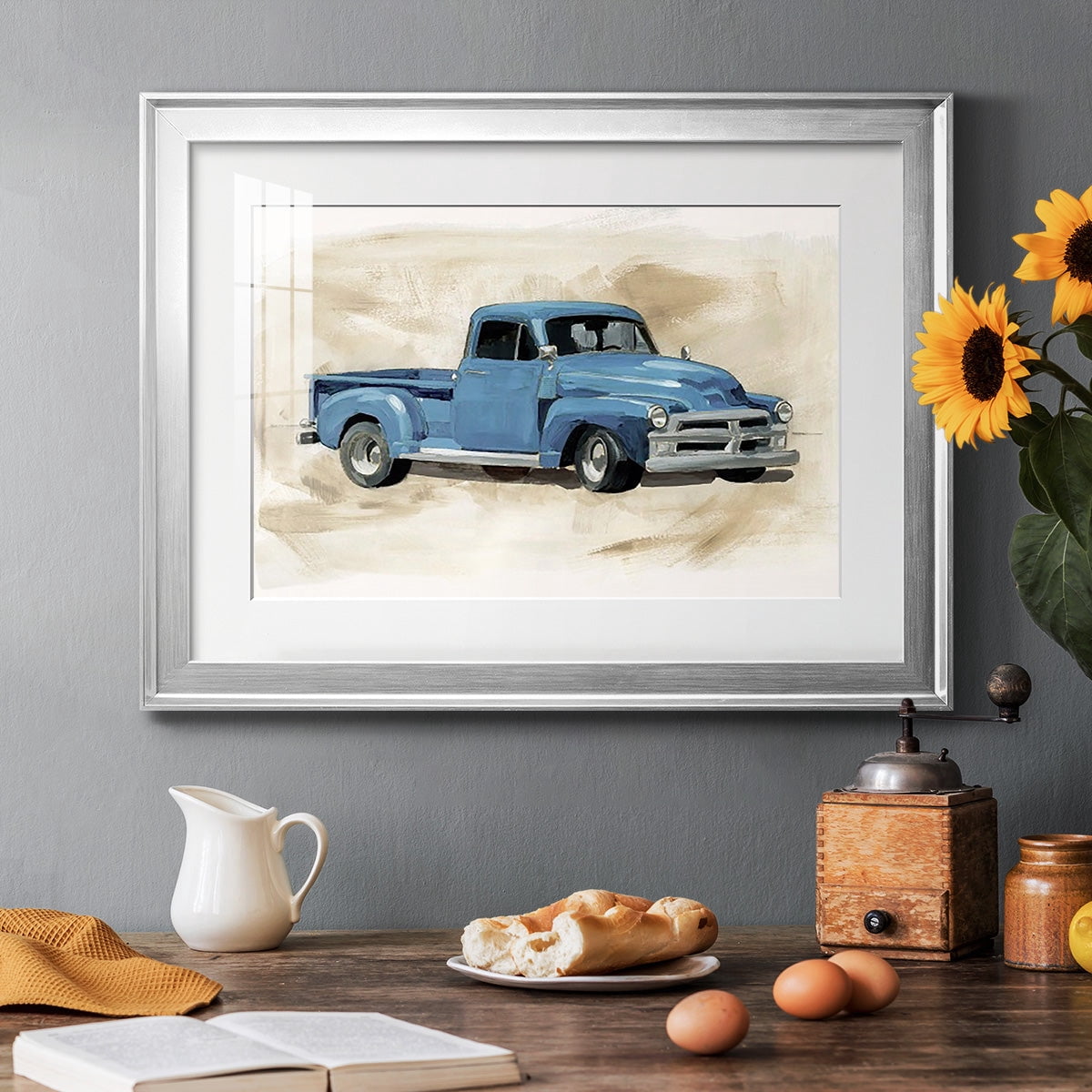 Pickup I Premium Framed Print - Ready to Hang