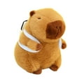 thumbnail image 2 of Peluche de capibara, regalo de cumpleaños, cómodo animal de peluche para el hogar. 33cm, 2 of 9