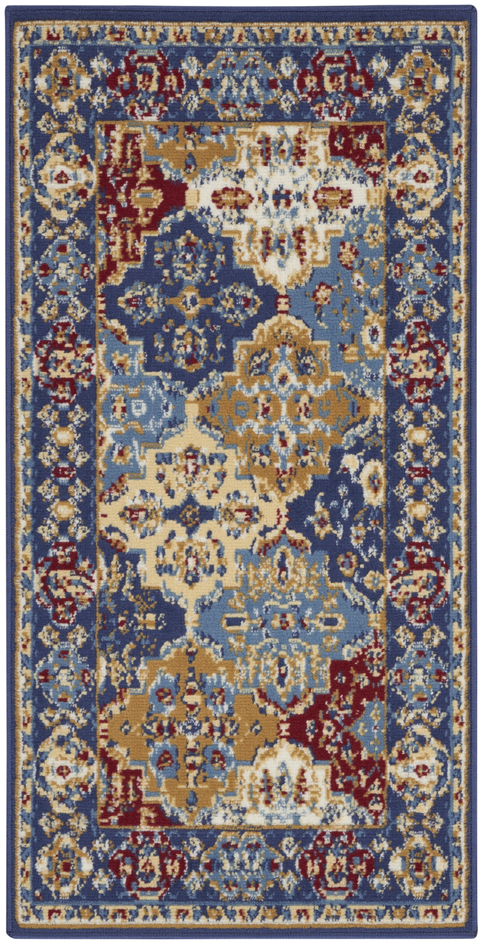 Nourison Grafix Persian Multicolor 2' x 4' Area Rug, (2x4)