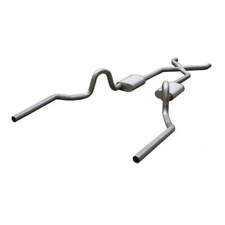 Pypes Performance Exhaust SGA10R Crossmember Back w/X-Pipe Exhaust System