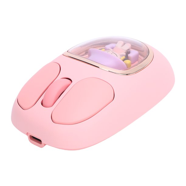 Mouse , 2.4g Mouse Silencioso Recargable Con Rgb Retroiluminado, Lindos Ratones Portátiles Portátiles Para PC, Computadora Portátil, Computadora