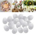 thumbnail image 3 of Adornos colgantes de huevos de Pascua, bricolaje, pintura, artesanía, corona, bola de espuma decorativa para 10cm, 3 of 9
