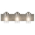 thumbnail image 2 of Dalwood 3-Light Bathroom Vanity Light in Classic Pewter, 2 of 2