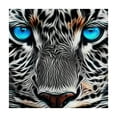 thumbnail image 4 of Acheng Leopard Spots Square Tablecloth with Elastic Edge 100% Polyester Fiber 36*36, 4 of 8