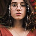 thumbnail image 2 of 2Pcs Face Mask Chains Fashion Mask Holder Eyeglasses Lanyards Anti-fall Chains, 2 of 8