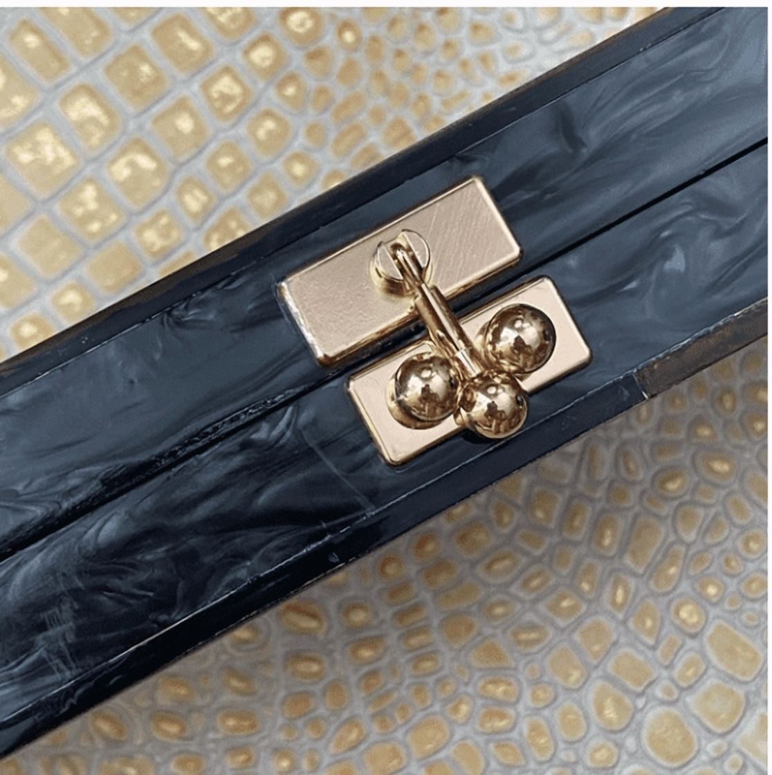 Bobbi Brown Edie Parker Customizable Set- Limited Edition Highlighting Powder, Full Coverage Face Brush, and Clutch Case