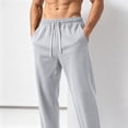 thumbnail image 7 of Gamivast Sweatpants for Men-Straight Leg Athletic Joggers Elastic Waist Drawstring Track Pants with Pockets, 7 of 7