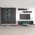 thumbnail image 4 of Fly C 33TV Wall Mounted Floating Modern Entertainment Center, 4 of 5