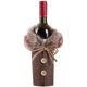 thumbnail image 4 of Christmas Bottle Decoration Party Restaurant Wine Bottle Bottle Suit Santa Claus Hat Bottle Bag Gift Afortunado Sencillez, 4 of 5