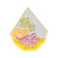 thumbnail image 1 of Minnieouse Broches de dibujos animados de dinosaurios encantadores, alfileres de solapa esmaltados divertidos, insignias, Clips para suéter, regalo del Accesorios de disfraces XZ4947 Minnieouse AP010029-05, 1 of 6