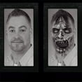 thumbnail image 2 of BNNG Halloween Decorations 3D Changing Face Moving Picture Frame Creepy House Pictures Indoor Halloween Horror Party Spooky Home Decoration Halloween Moving Picture Frame, 2 of 3