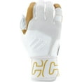 thumbnail image 1 of Marucci Blacksmith Full Wrap Adult Batting Glove V2 White/White Adult Small, 1 of 5