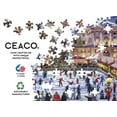 thumbnail image 4 of Ceaco 1000 Piece Classic Christmas Winter Skating Interlocking Jigsaw Puzzle, 4 of 10