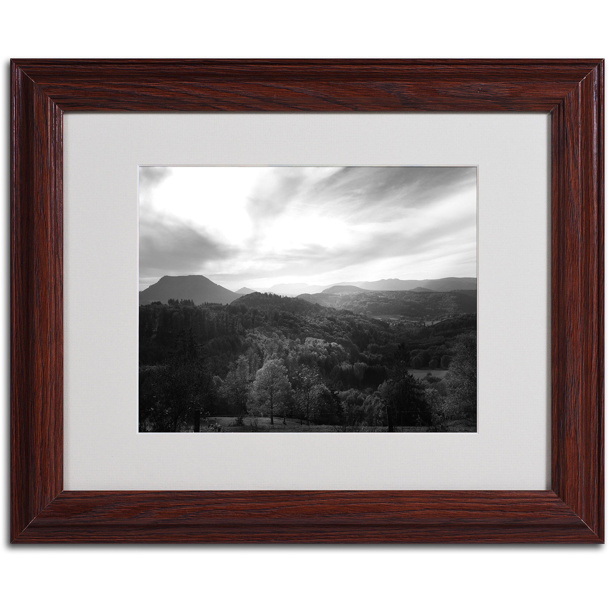 Trademark Fine Art "Over the Lighting" Canvas Art by Philippe Sainte-Laudy, Wood Frame