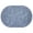 Light Blue, variant on Placemats Set of 4, Heat Resistant Oval Faux Leather Place Mats 11.8 x 16.9 Inch, Waterproof Wipeable Reversible PU Placemat for Kitchen Dining Table, Indoor & Outdoor