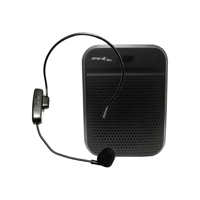 Amp-Up Mini Personal UHF Voice Amplifier with Wireless Microphone