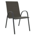 thumbnail image 3 of Chaise empilable en osier Mainstays, 3 of 7