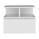 thumbnail image 4 of Mesa Noche Flotante Excelsior Blanco Diseño Moderno, 4 of 5