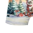 thumbnail image 5 of Merry Christmas Santa Reindeer Antlers Ragdoll Sleigh Xmas Winter Holiday All Over Print Boxer Briefs Underwear for Men Dad Cat Lover Kitten Owner Gifts Idea - 00023, 5 of 6