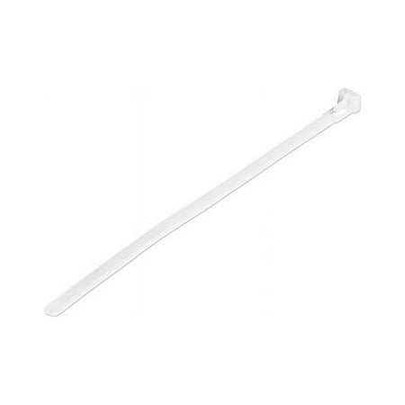 UPC: 0841567000948 | 4XEM 1000 Pack 6  Cable Ties White Medium Nylon/Plastic Zip Tie 4X6ZIPTIE1000W