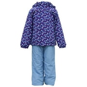Snow Country Outerwear Little Girls Snowsuit Ski Jacket and Snow Pants Set S-L