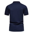 thumbnail image 4 of Cathalem Mens Knit Polo Shirts Comfortable Fit Collared Shirt,Red XXL, 4 of 4