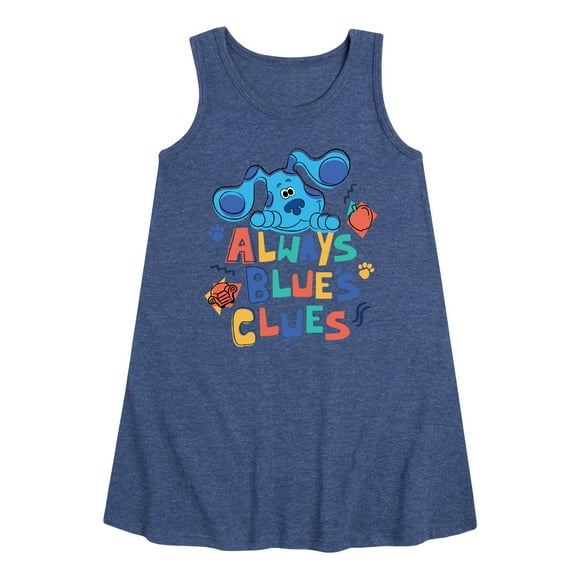 Blue's Clues & You! - Always Blue's Clues - Toddler & Youth Girls A-line Dress