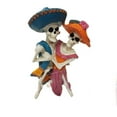 thumbnail image 2 of Ashland Dia De Los Muertos Tabletop Decor 12 in Dancing Skeletons, 2 of 5
