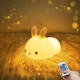 thumbnail image 1 of Lámpara YOTOZU Bunny Night Light USB recargable, 16 colores, 1 of 7