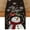 Black, variant on Smile Snowman Let It Snow Christmas Winter Red Table Runner 13 x 72 Inch
